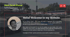 Desktop Screenshot of dattasirishkumar.com